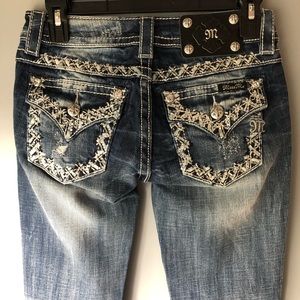 MISS ME Signature Boot Cut Jeans Size 25
